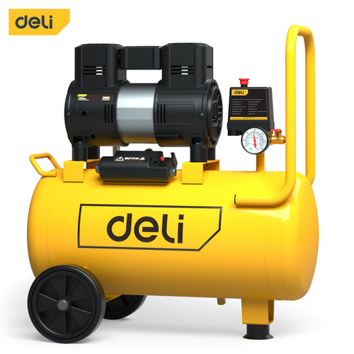 Deli Air Compressor / Kompresor Angin 25L Oil-Free EDL-WKY25-E1