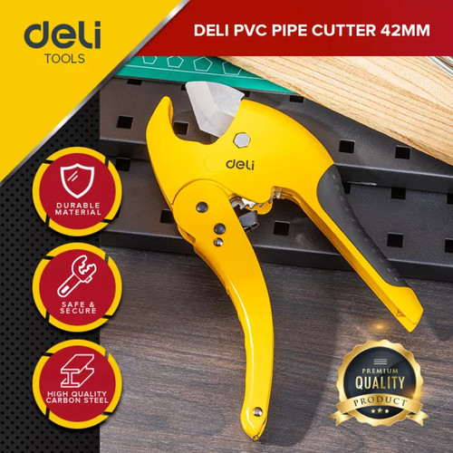 Deli Pipe Cutter / Gunting Tang Pipa PVC 42mm Aluminium EDL2507