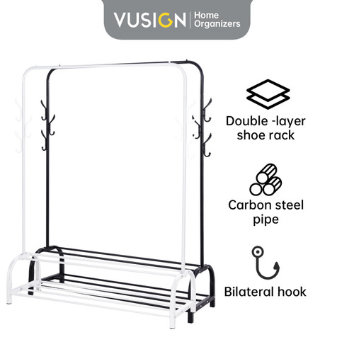 Vusign Clothing Rack Gantungan Rak Baju Besi Stand Hanger VS602 VS604