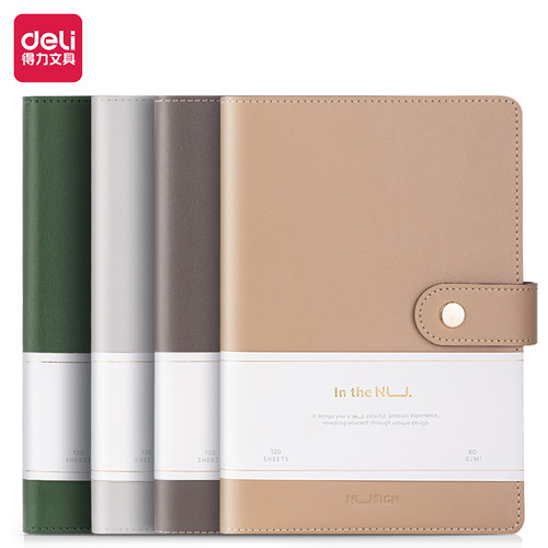 Nusign Leather Cover Notebook / Buku Catatan Agenda Kulit Magnet NS299