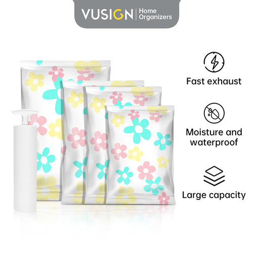 Deli Vusign Vacuum Compression Bag Kantong Plastik Vakum AntiAir VS58X