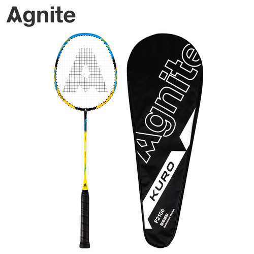 Deli Agnite Badminton Racket / Raket Bulu Tangkis FREE Bag F2106