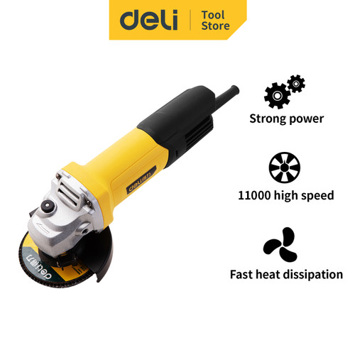 Deli Angle Grinder / Mesin Gerinda 4 inch 760 W DL6372