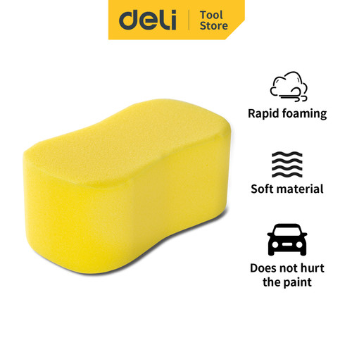 Deli Car Washing Sponge / Spons Cuci Mobil 18x11x9cm DL882003