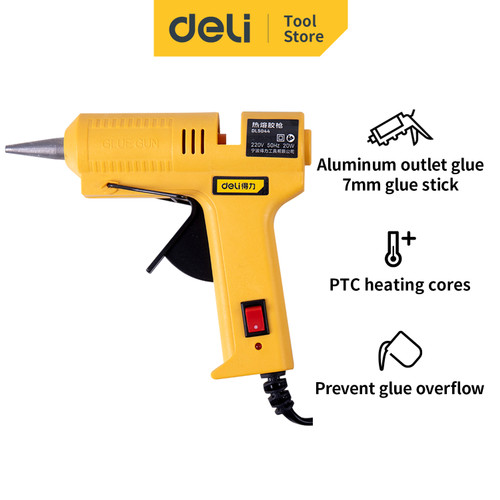 Deli Hot Melt Glue Gun/Lem Tembak 20W 7 mm DL5044