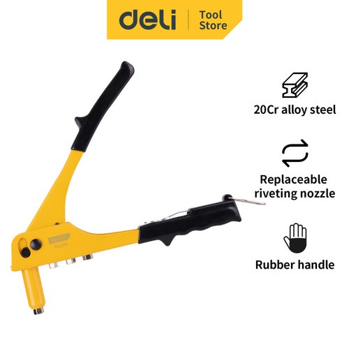 Deli Hand Riveter/Tang Rivet 6 inch Diameter 2.4/3.2/4.0/4.8mm DL2310