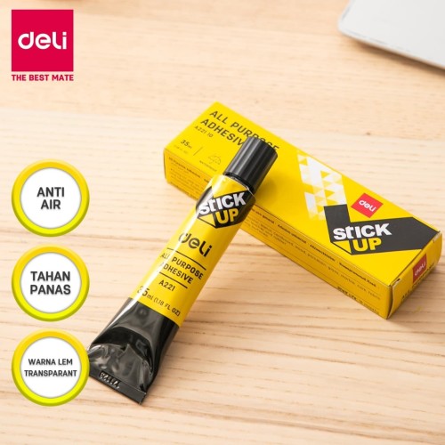 Deli Lem Super Glue - Mudah digunakan pada banyak jenis bahan EA22110