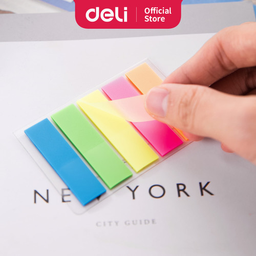 Deli Memo Indeks / Index Tabs - 5×20lembar 5C EA10402