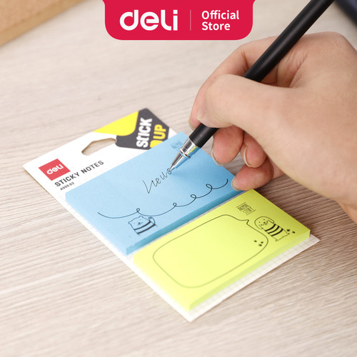 Deli EA55502 Sticky Notes set 50sheets/pad / Memo tempel 50 sheets