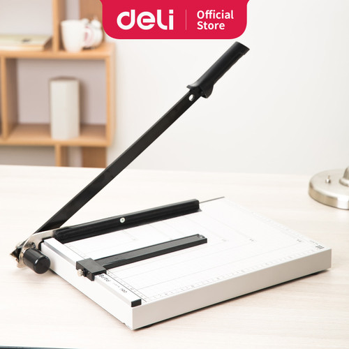 Deli E8013 Pemotong kertas-Steel Paper Trimmer B4 12 She