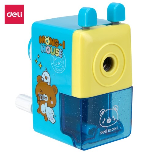 Deli E0642 Rautan Meja-Rotary Pencil Sharpener