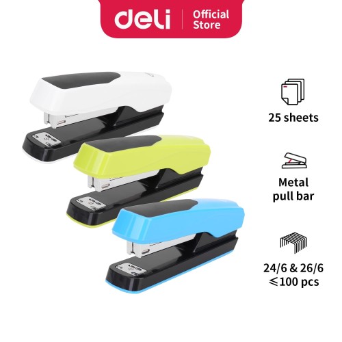 Deli E0427 Stapler/Hekter-Half Strip 25sheets