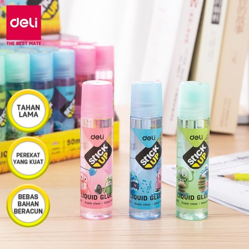 DELI Liquid Glue 50ml [EA21200] - Lem cair murah