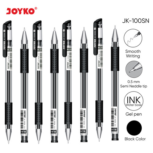 Gel Pen Pulpen Pena Joyko JK-100SN 0.5 mm