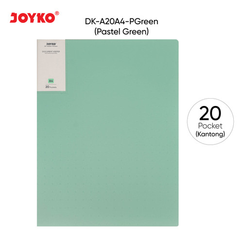 Document Keeper Clear Holder Map File Dokumen Folder Joyko DK Pastel