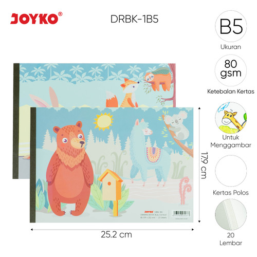 Buku Gambar Drawing Book Joyko DRBK-1B5 ~ 2A4