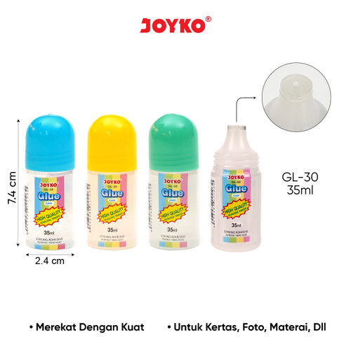 Liquid Glue Lem Kertas Cair Joyko GL-30 ~ 50