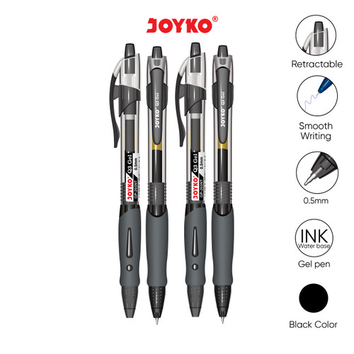 Gel Pen Pulpen Pena Joyko GP-265NT Q3 Gel 0.5 mm