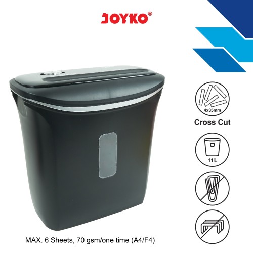 Mesin Penghancur Kertas Paper Shredder Joyko SHD-02