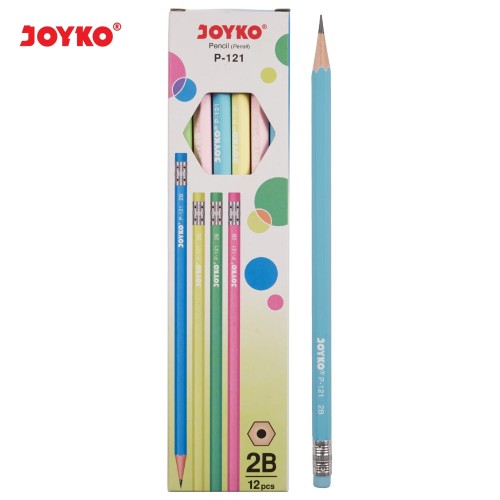 Pencil Pensil Joyko P-121 2B 1 Box 12 Pcs