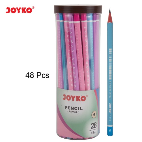 Pencil Pensil Joyko P-119 2B 1 DRUM 48 PCS