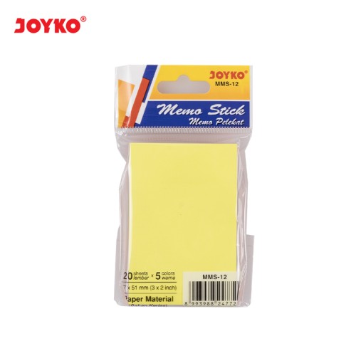 Memo Stick Sticky Note Kertas Memo Memo Tempel Joyko MMS-12