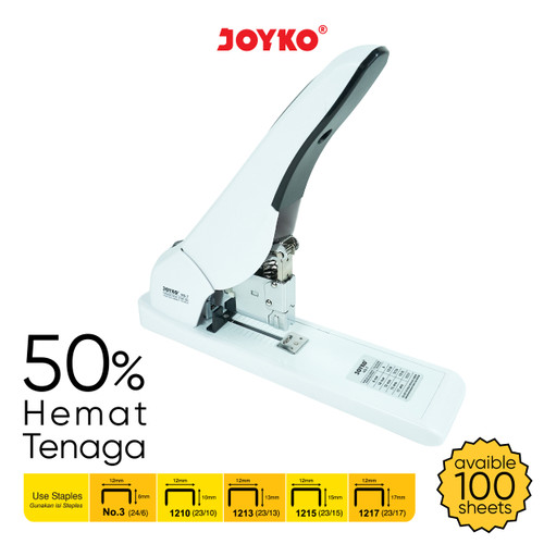 Heavy Duty Stapler Stepler Heavy Duty Joyko HS-7 Power Save