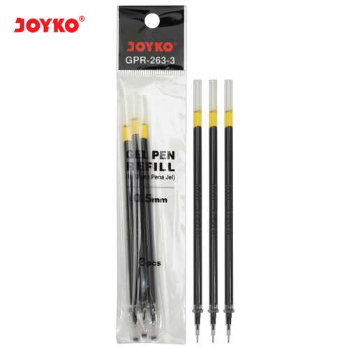 Gel Pen Refill / Isi Ulang Pen / Isi Pulpen Joyko GPR-263-3 / 0.5 mm