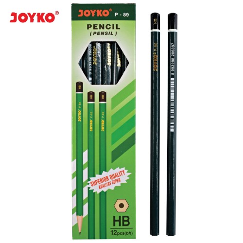 Pencil / Pensil Joyko P-89 / HB / 1 BOX 12 PCS