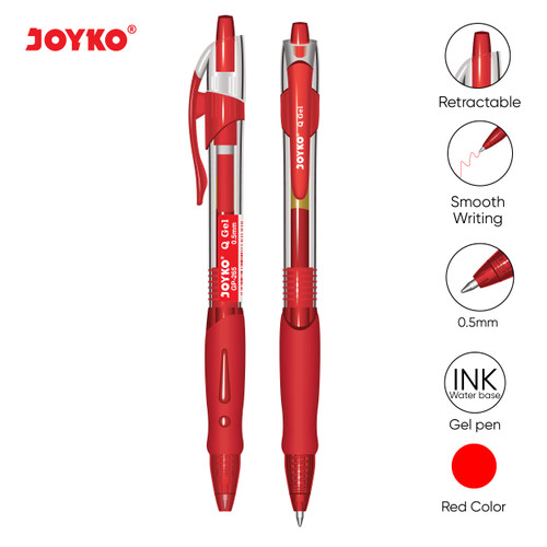 Gel Pen / Pulpen / Pena Joyko GP-265 / Q Gel / 0.5 mm