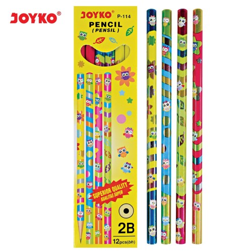 Pencil / Pensil Joyko P-114 / 2B / 1 BOX 12 PCS