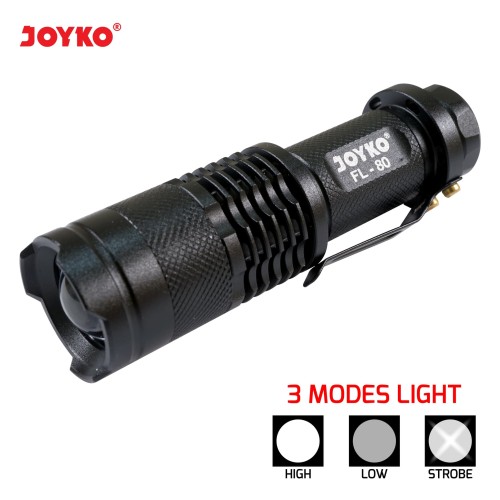 LED Flashlight / Senter LED Joyko FL-80