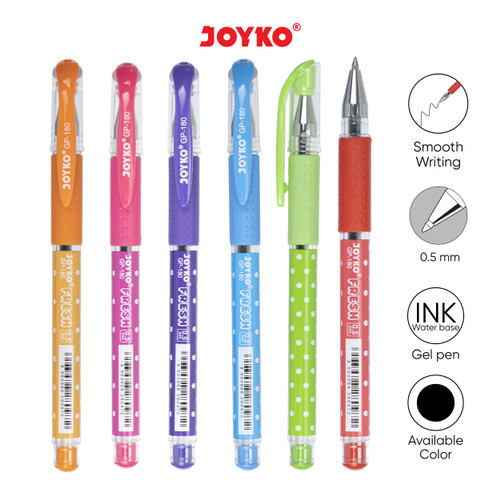 Gel Pen / Pulpen / Pena Joyko GP-180 / Fresh / 0.5 mm