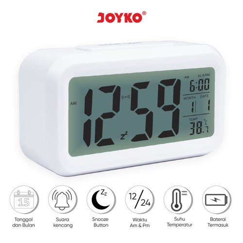 Jam Beker Dering Digital Alarm Clock Joyko ALCL-602D