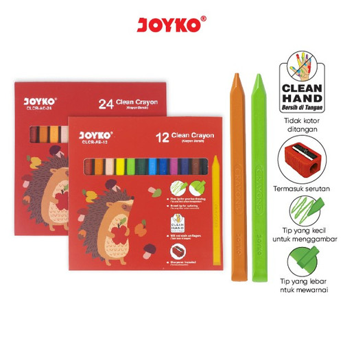 Krayon Bersih Clean Crayon Joyko