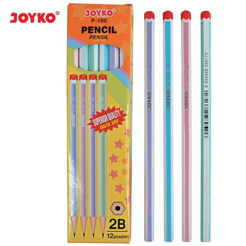 Pencil / Pensil Joyko P-100 / 2B / 1 BOX 12 PCS