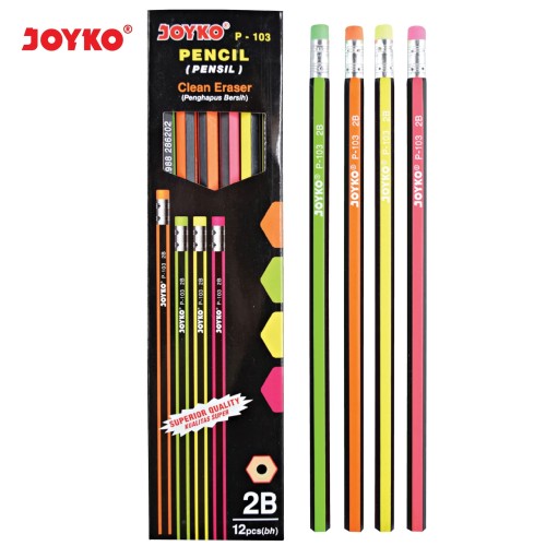 Pencil / Pensil Joyko P-103 / 2B / 1 BOX 12 PCS