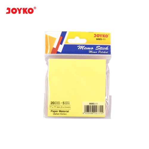 Memo Stick Sticky Note Kertas Memo Memo Tempel Joyko MMS-11