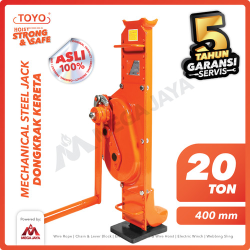 Mechanical Steel Jack / Dongkrak Kereta 20 Ton TOYO