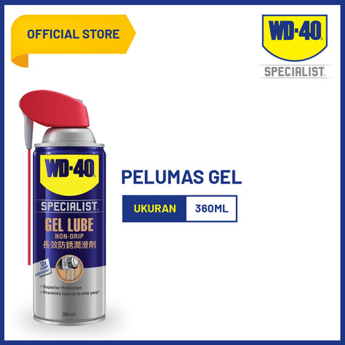 WD-40 Specialist®Gel Lube SmartStraw® 360ml -Gel Pelumas Anti Korosi