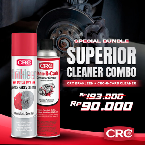 Paket Bundle CRC Brake Parts Cleaner + Carburator Cleaner