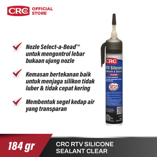 CRC RTV SILICONE CLEAR - 14055