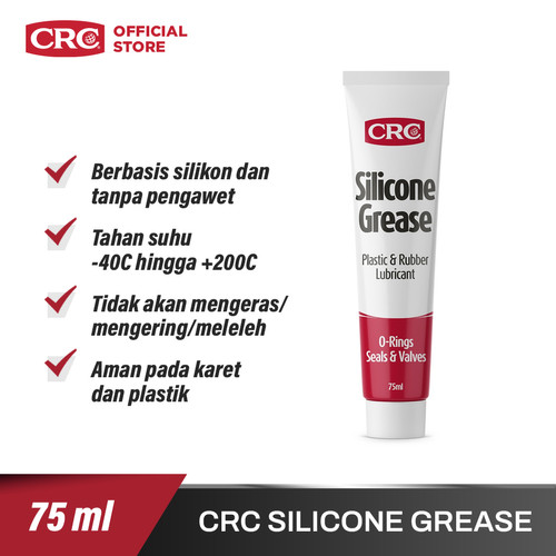 CRC Silicone Grease Plastic & Rubber Lubricant - 3036