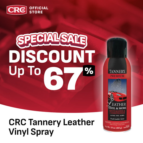 CRC Tannery Leather Vinyl Spray - 40173