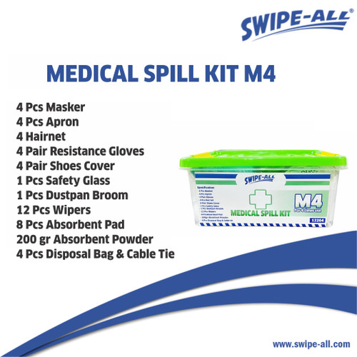 Swipe-All Medical Spill kit M4