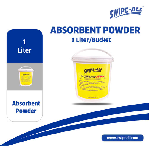 SWIPE-ALL Super Absorbent Powder, With PH Netral & Fast Absorption