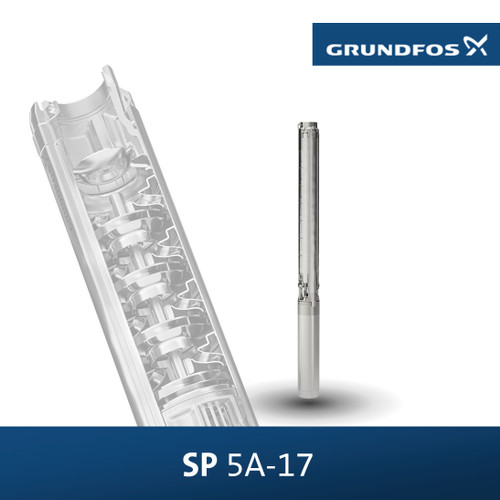 Submersible 4 Inch Grundfos SP 5A-17 Oil Filled