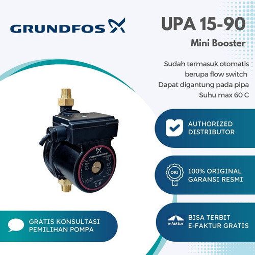 Mini Booster Grundfos UPA 15-90