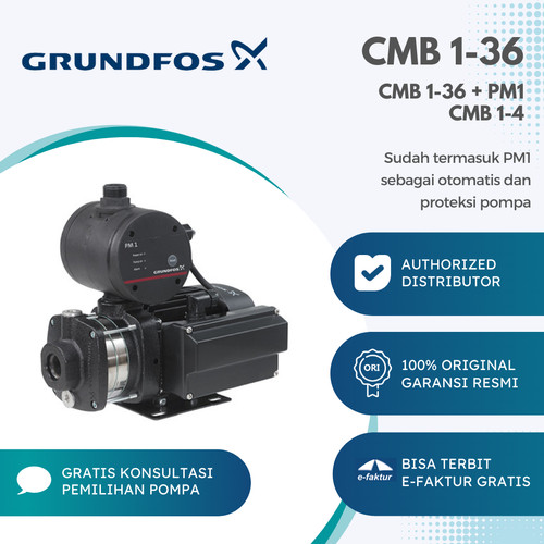 Pompa Booster Grundfos CMB 1-36 PM 1