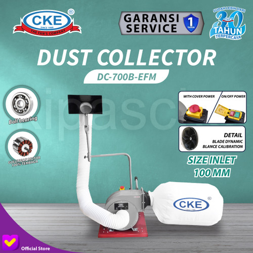 Mesin Penghisap Debu Dust Collector Portable 750W 220V Dust Extractor